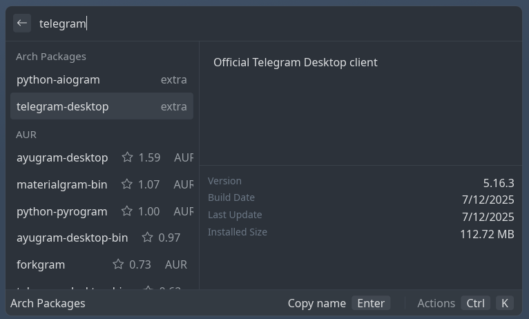 Gauntlet Plugin Arch Packages